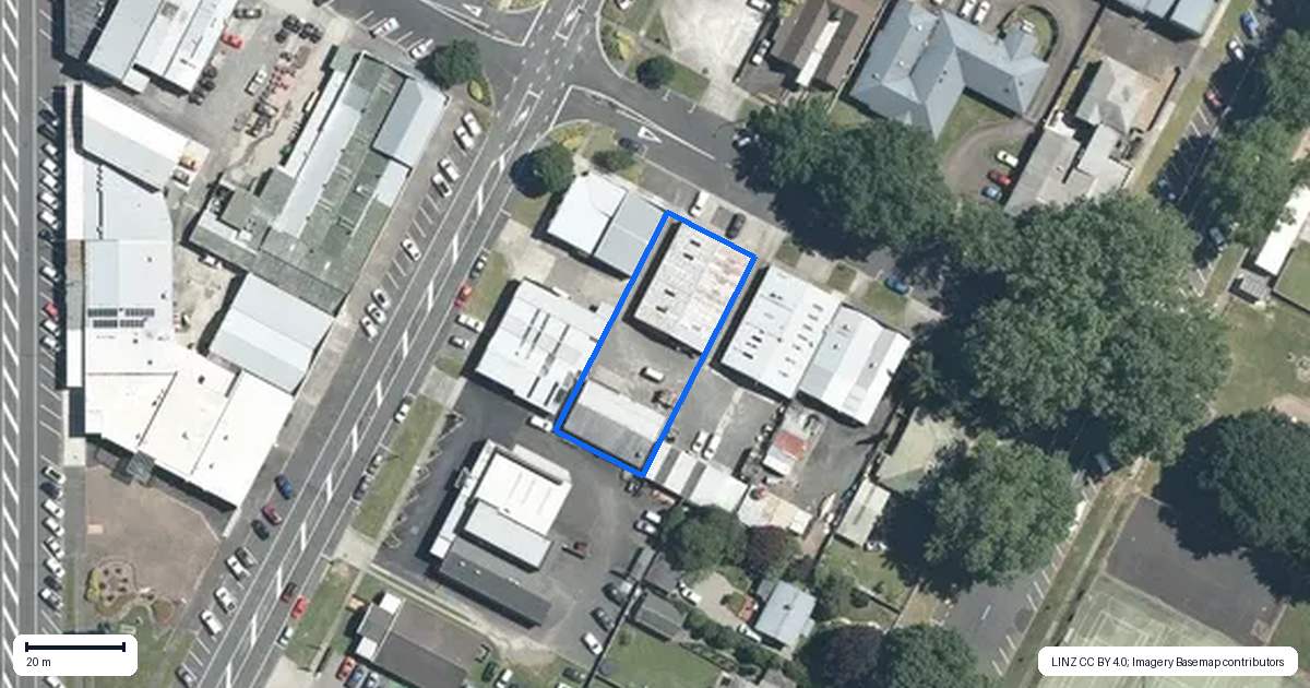 Property context map for 15 Tui Street, Matamata