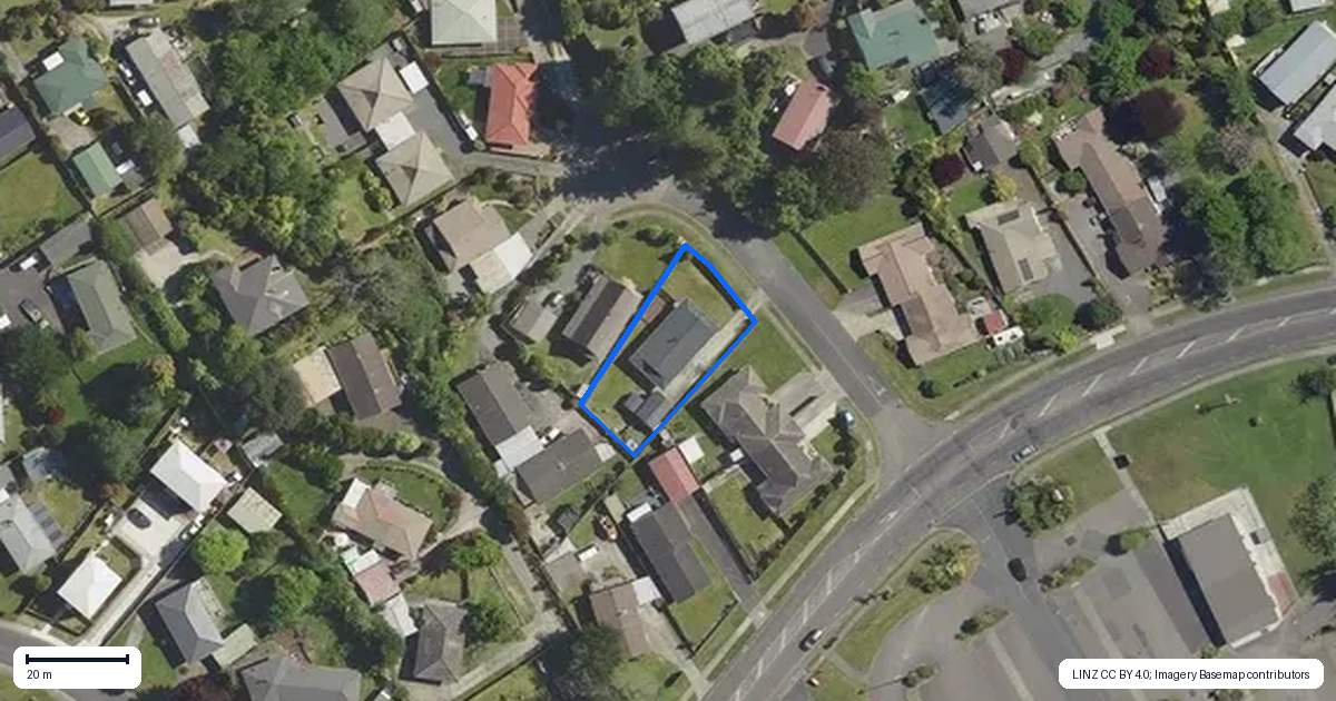 Property context map for 4 Westbrook Place, Pomare, Rotorua