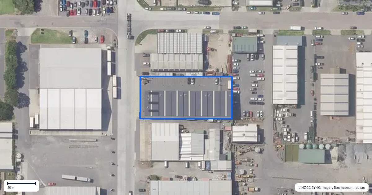 Property context map for 4/25 Maru Street, Mount Maunganui