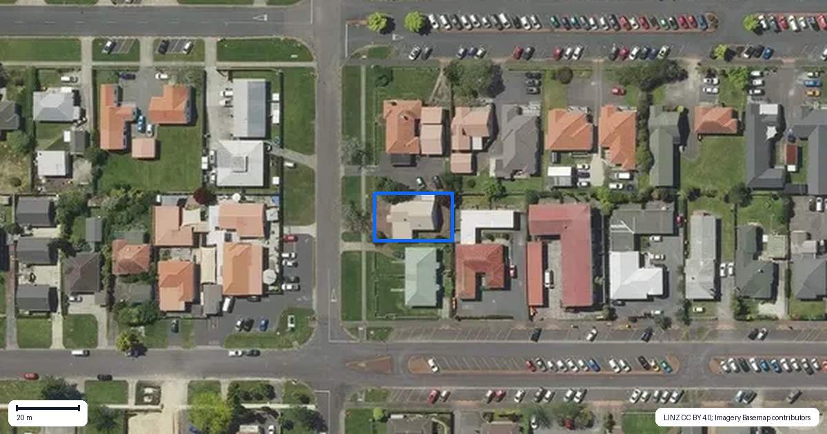 Property context map for 1270 Whakatau Street, Rotorua