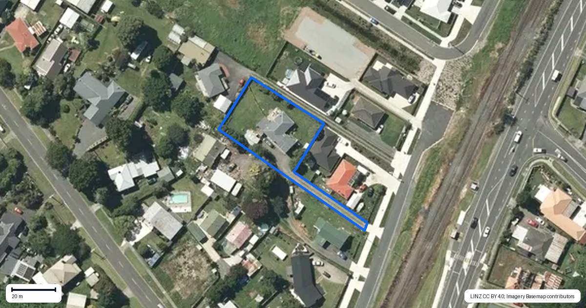 Property context map for 3 Galbraith Street, Ngaruawahia