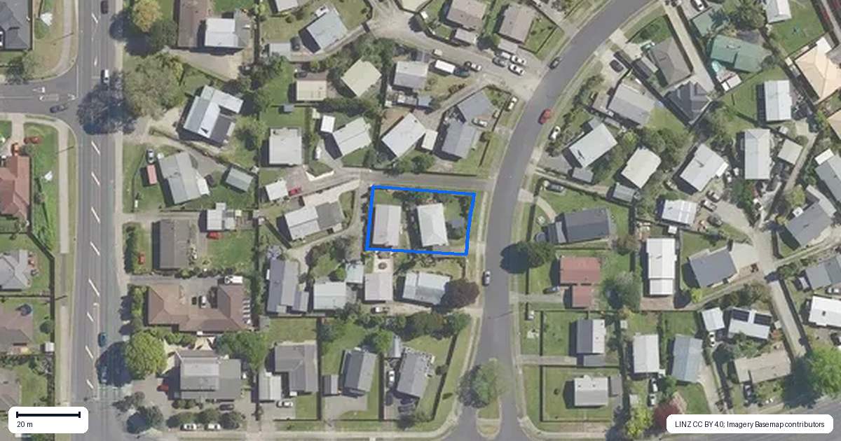 Property context map for 5 Longstead Avenue, Papamoa Beach, Papamoa