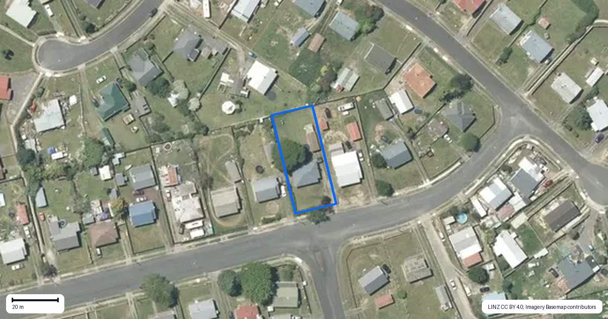 Property context map for 10 Hawick Street, Tokoroa