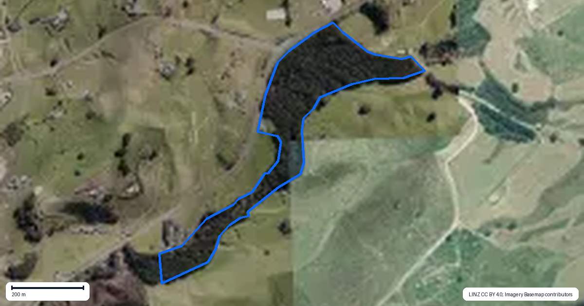 Property context map for 487 Whangamata Road, Kinloch, Taupo