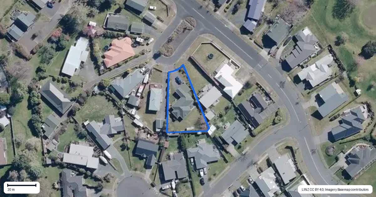 Property context map for 3 Antonia Place, Kinloch, Taupo
