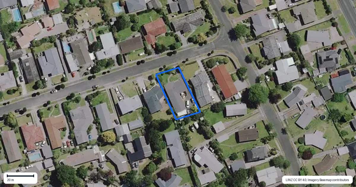 Property context map for 16 Egmont Street, Chartwell, Hamilton
