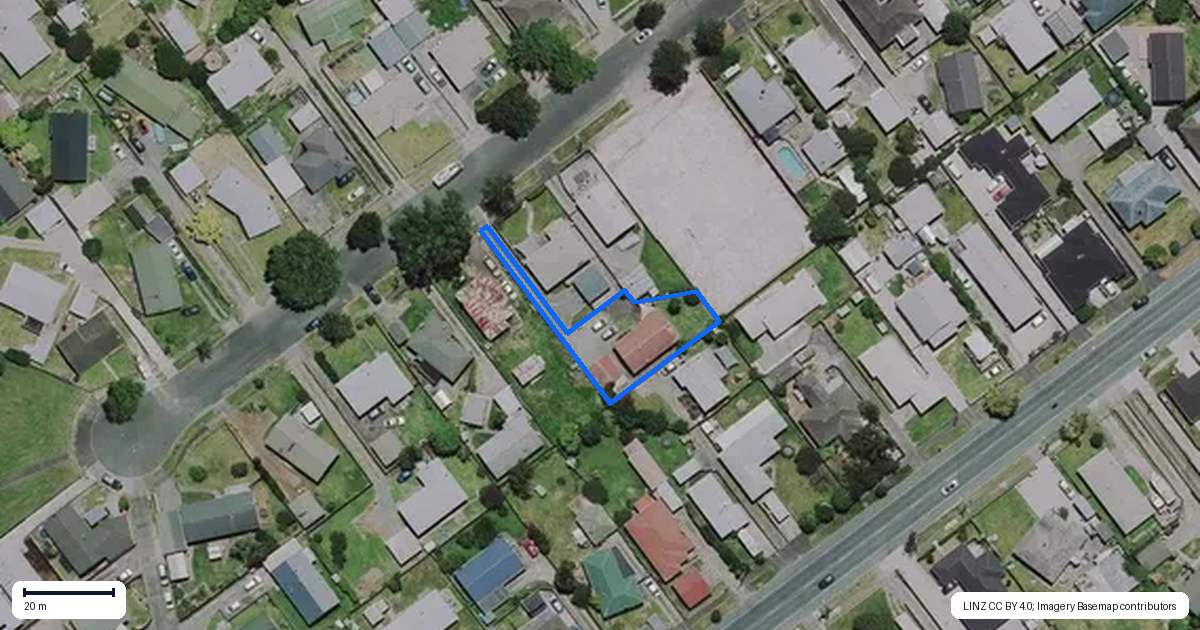 Property context map for 19A Puriri Street, Nawton, Hamilton