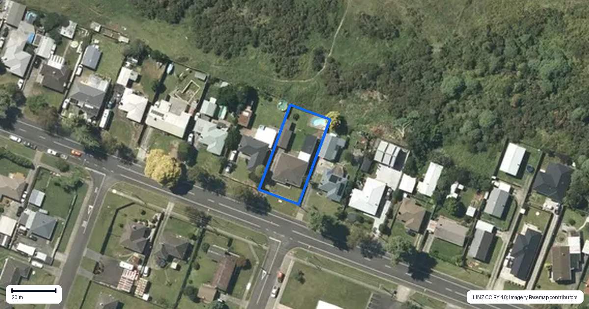 Property context map for 49 Havelock Road, Ngaruawahia