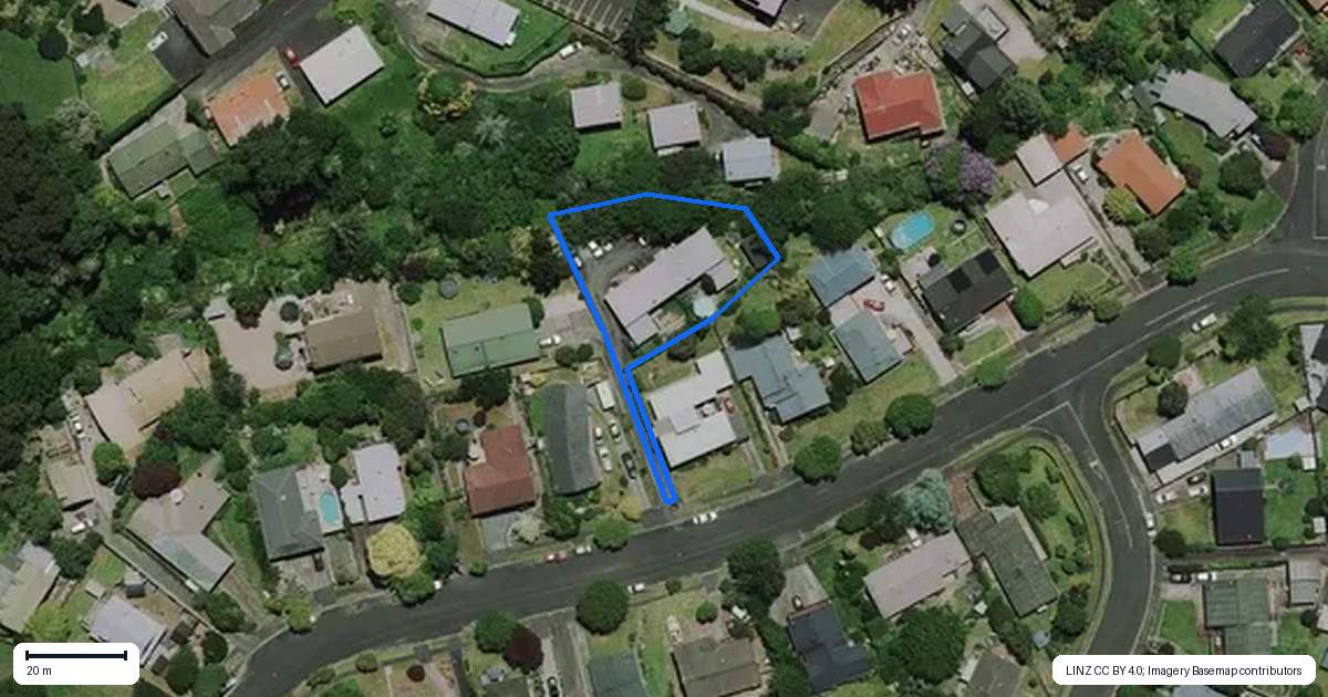 Property context map for 28A Sunnyhills Avenue, Glenview, Hamilton