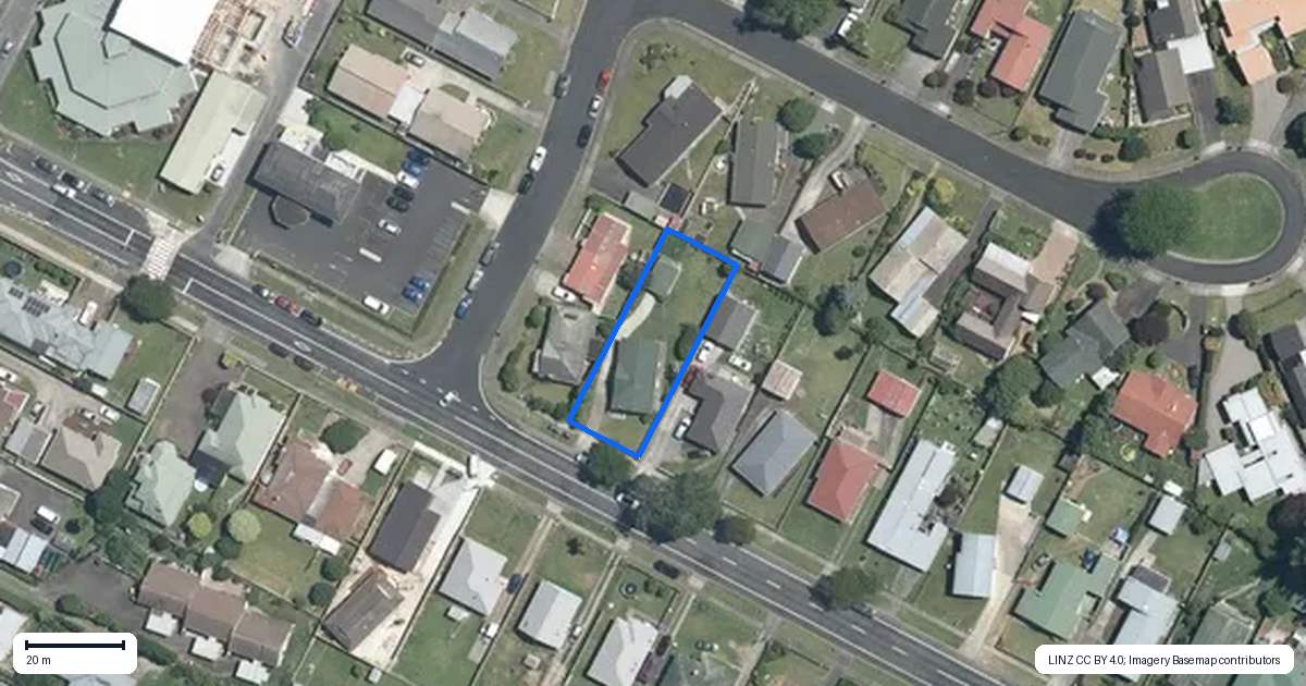 Property context map for 66 Rawhiti Avenue, Matamata