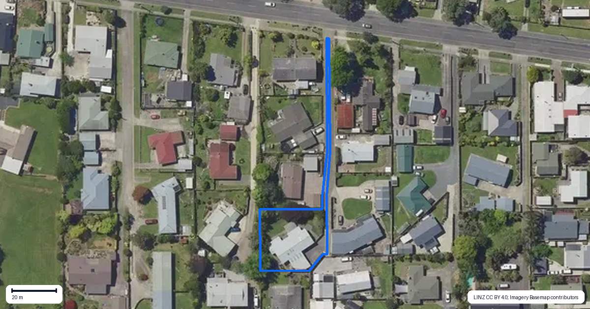 Property context map for 5 Tane Lane, Whakatane