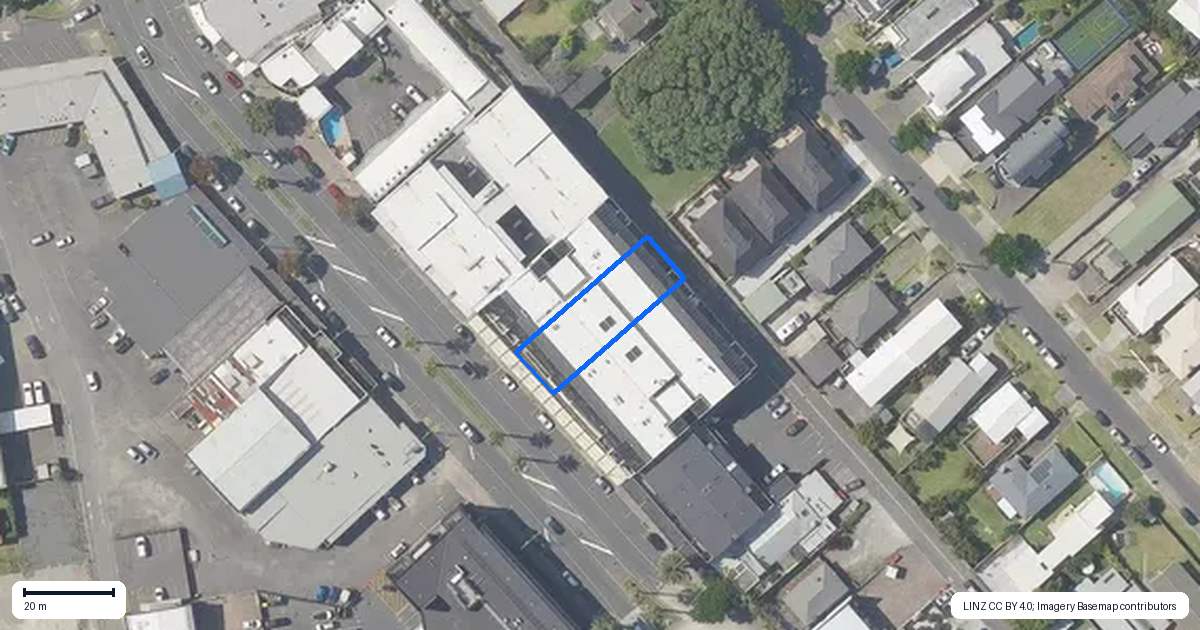 Property context map for 31/281 Maunganui Road, Mount Maunganui