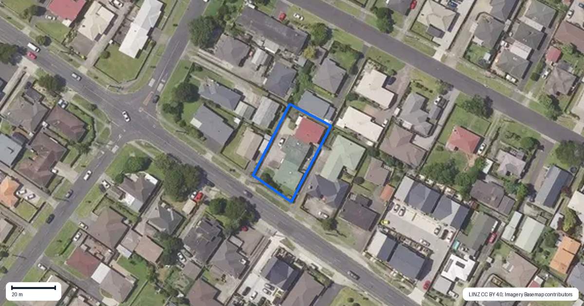 Property context map for 81B Chadwick Road, Greerton, Tauranga