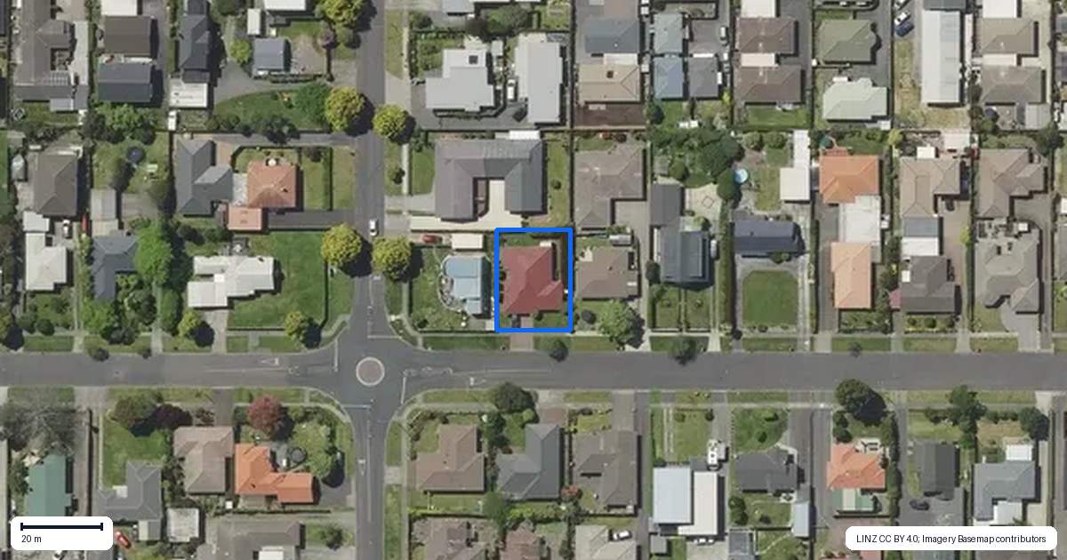 Property context map for 19 Robertson Street, Glenholme, Rotorua