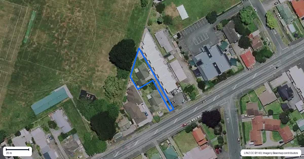 Property context map for 164 Massey Street, Frankton, Hamilton