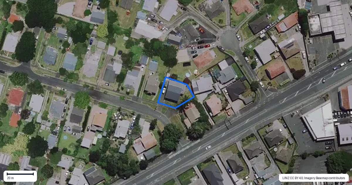 Property context map for 1A Makomako Street, Frankton, Hamilton