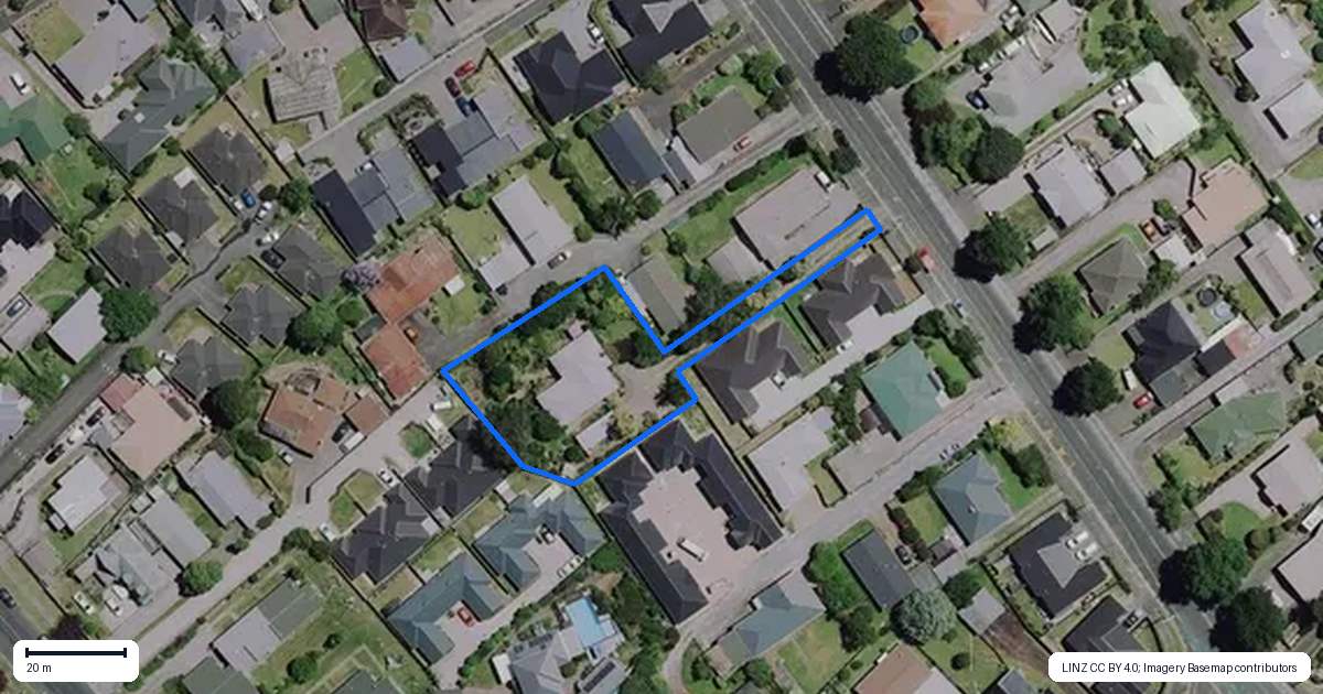 Property context map for 11 Taylor Terrace, St Andrews, Hamilton