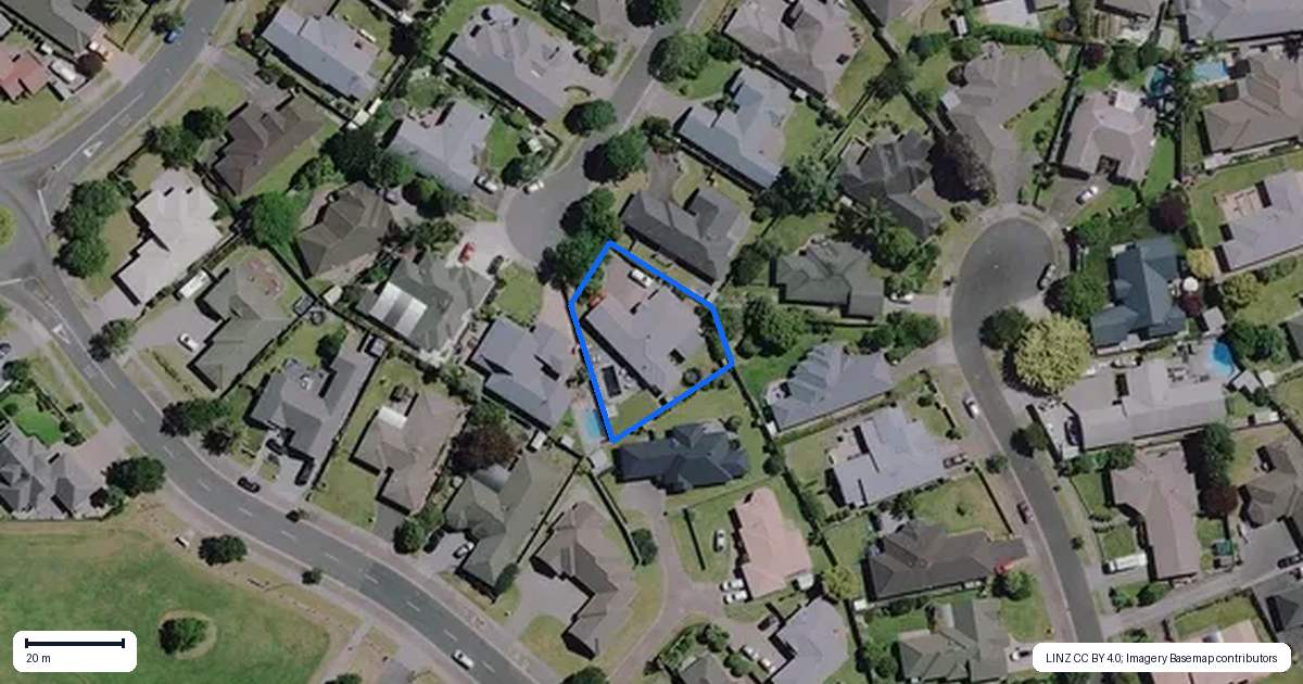 Property context map for 7 Kilmuir Place, Rototuna, Hamilton