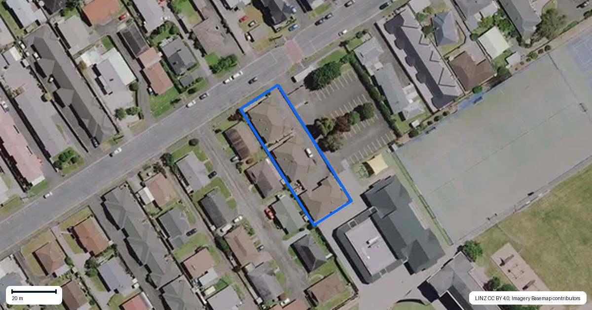 Property context map for 28F Enderley Avenue, Enderley, Hamilton