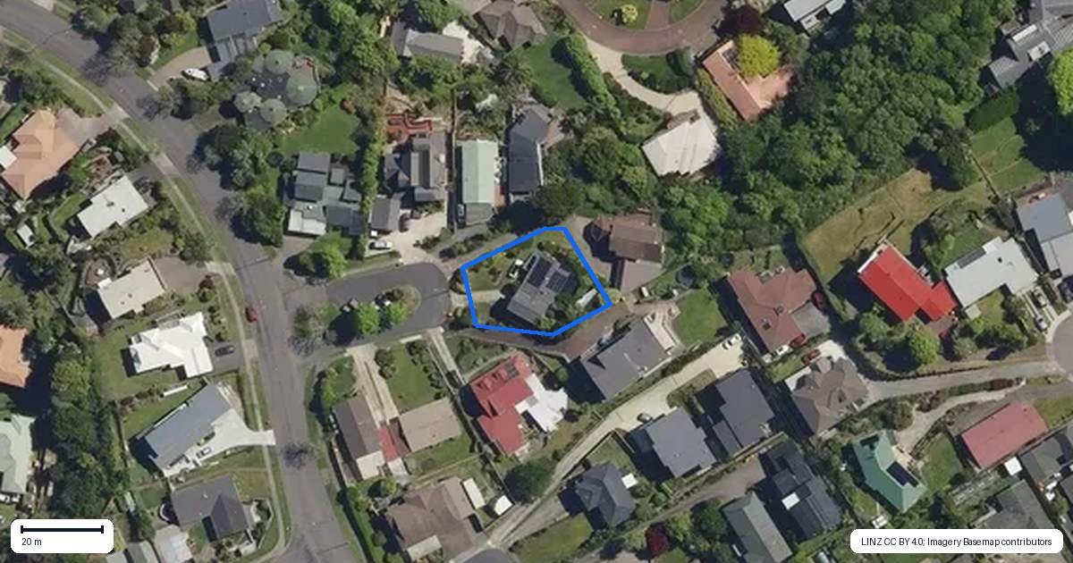 Property context map for 7 Aries Place, Kawaha Point, Rotorua
