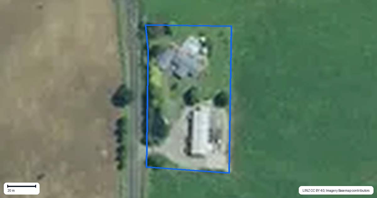 Property context map for 141 Gillard Road, Ngahinapouri, Ohaupo