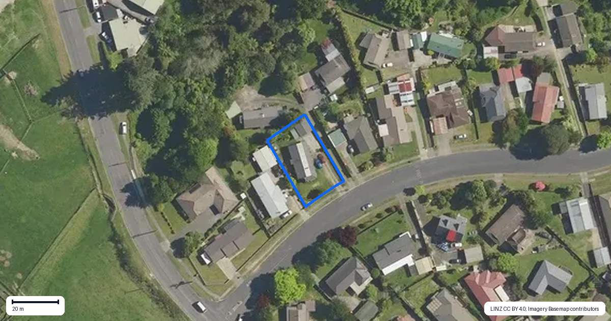 Property context map for 6 Blomfield Street, Pukehangi, Rotorua