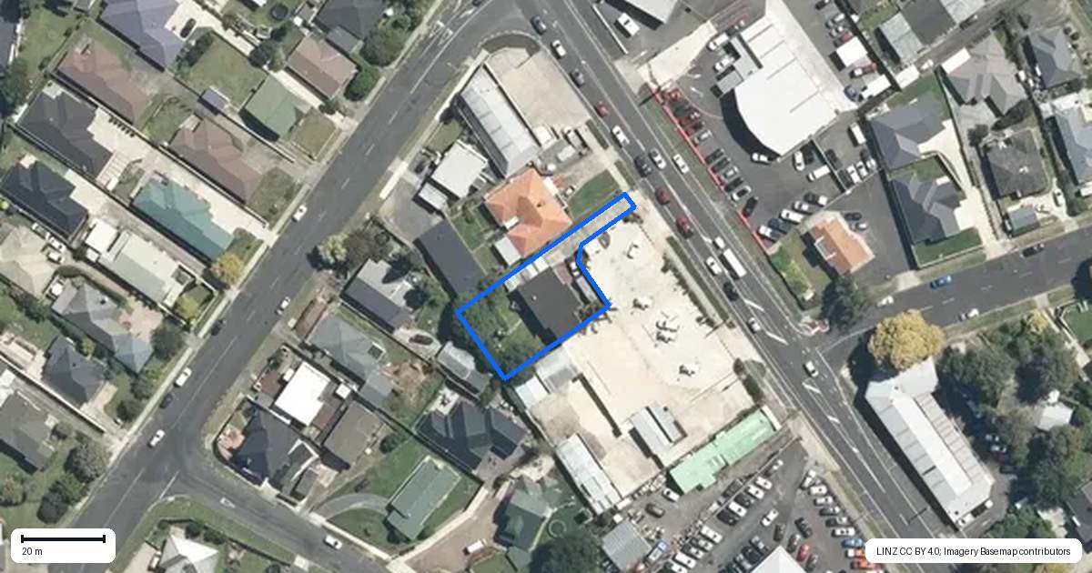 Property context map for 48 Kihikihi Road, Te Awamutu
