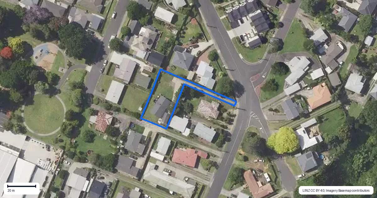 Property context map for 1 Greerton Road, Gate Pa, Tauranga