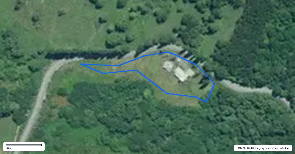 Property context map for 63 Tikotiko Road, Rangiriri, Te Kauwhata