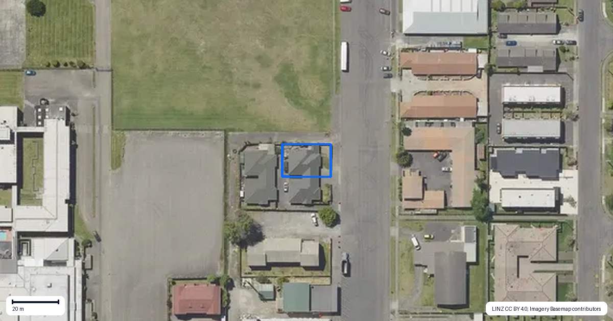 Property context map for 11A Gibson Street, Fenton Park, Rotorua
