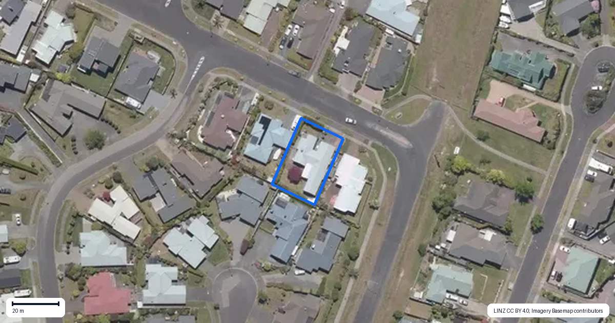 Property context map for 4 Scott Drive, Nukuhau, Taupo