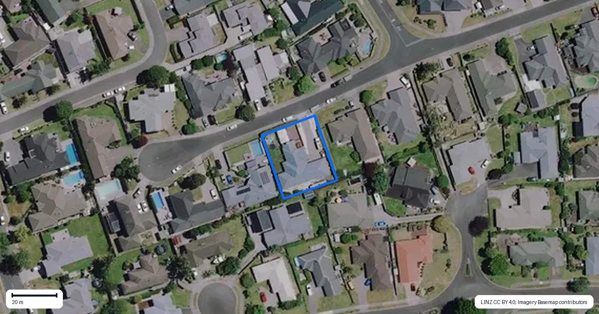 Property context map for 5 Sovereign Place, Rototuna North, Hamilton