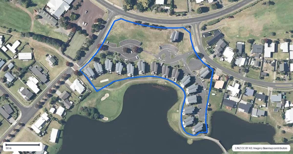 Property context map for 43/101 Harbour Drive, Matarangi, Whitianga