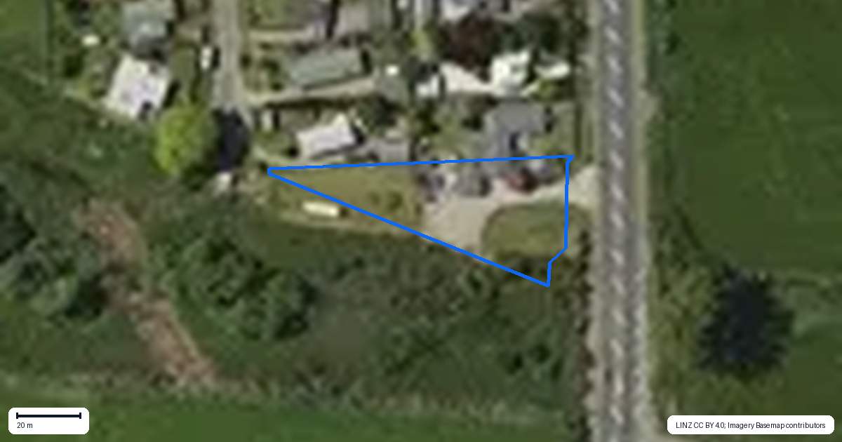 Property context map for 3612 State Highway 5, Reporoa