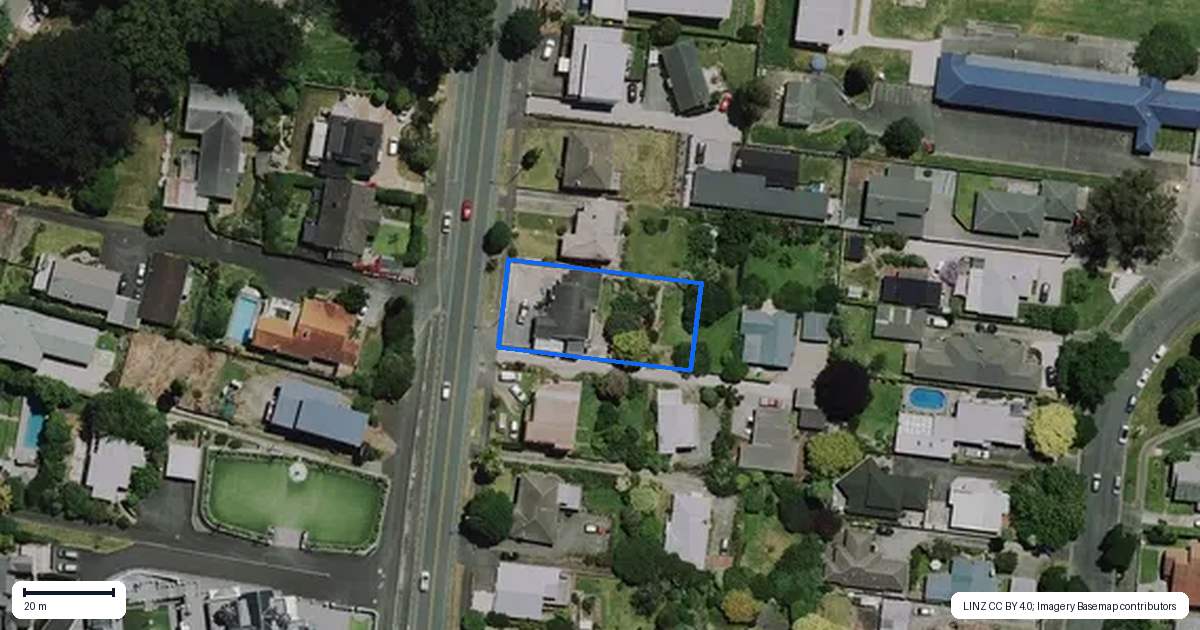 Property context map for 89 Pembroke Street, Hamilton Lake, Hamilton