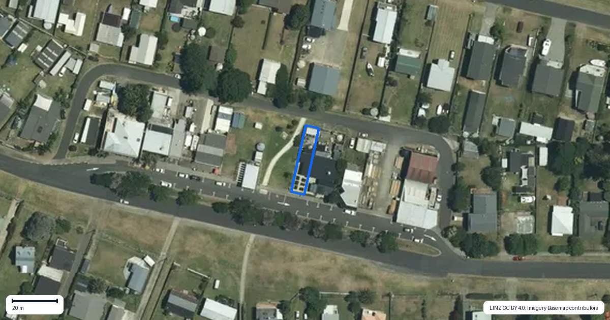 Property context map for 35B Captain Cook Road, Cooks Beach, Whitianga
