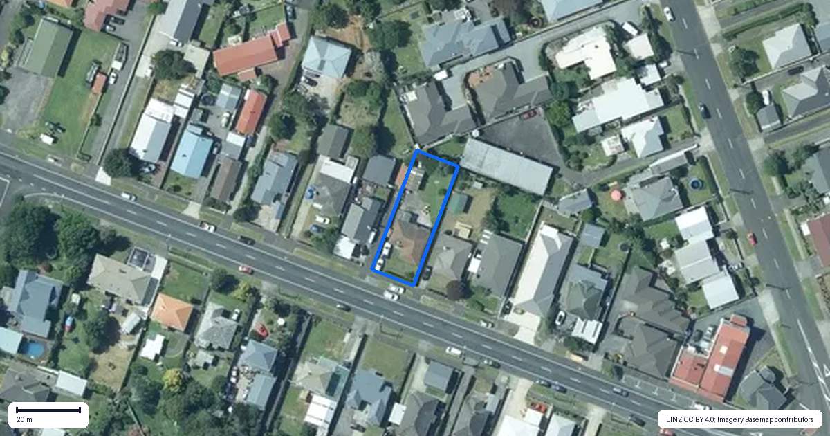 Property context map for 319 Carrington Street, Vogeltown, New Plymouth