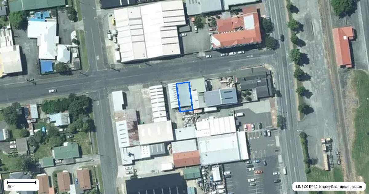 Property context map for 7 Kelly Street, Inglewood