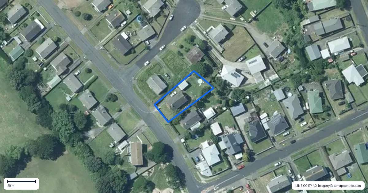 Property context map for 56 Cook Street, Marfell, New Plymouth