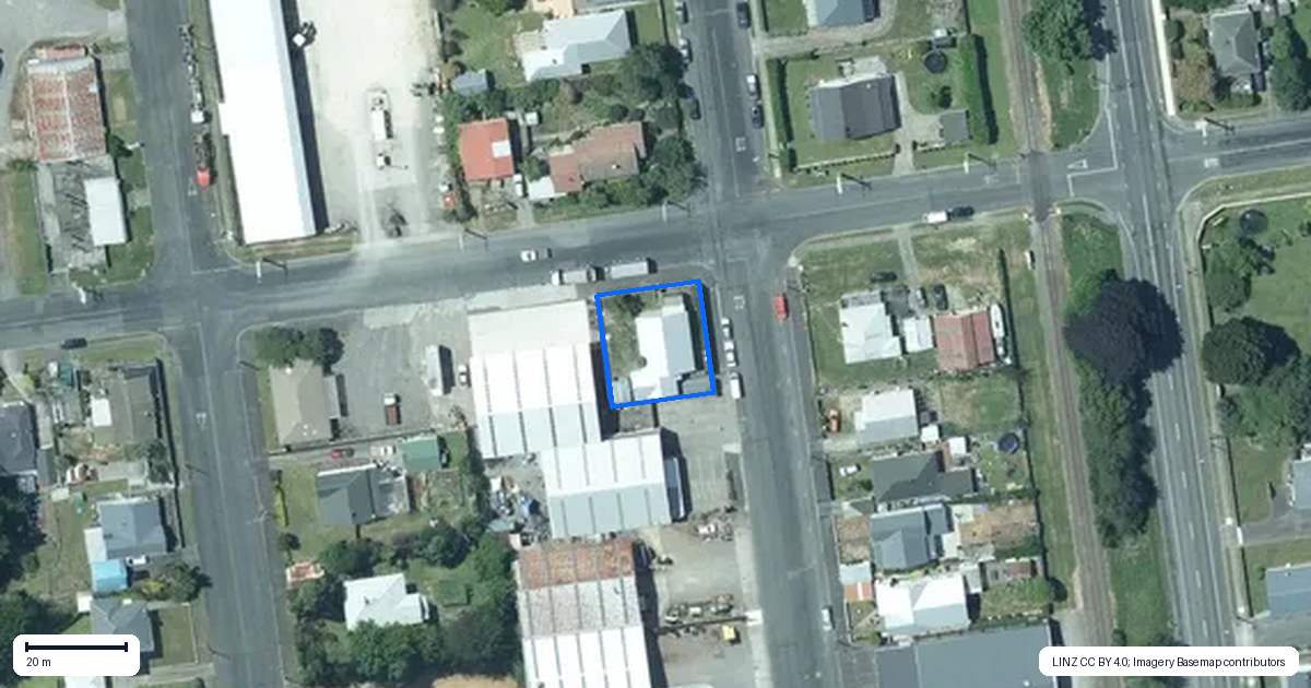 Property context map for 5 Carrington Street, Inglewood