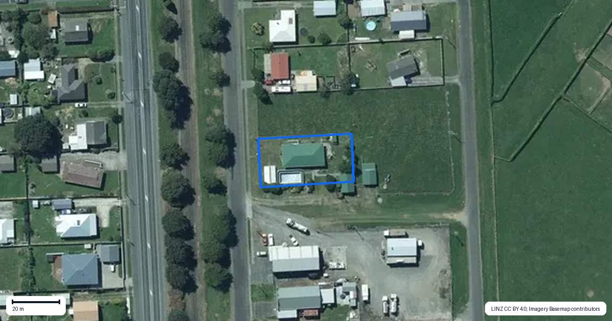 Property context map for 27 Wallscourt Place, Normanby, Hawera