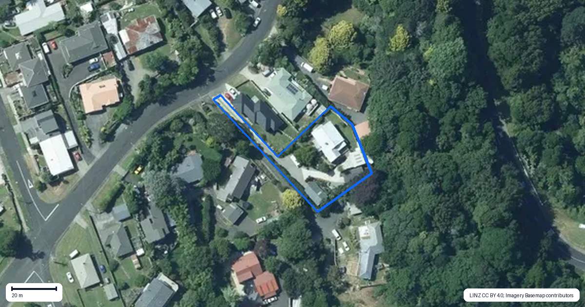Property context map for 19A Doralto Road, Frankleigh Park, New Plymouth