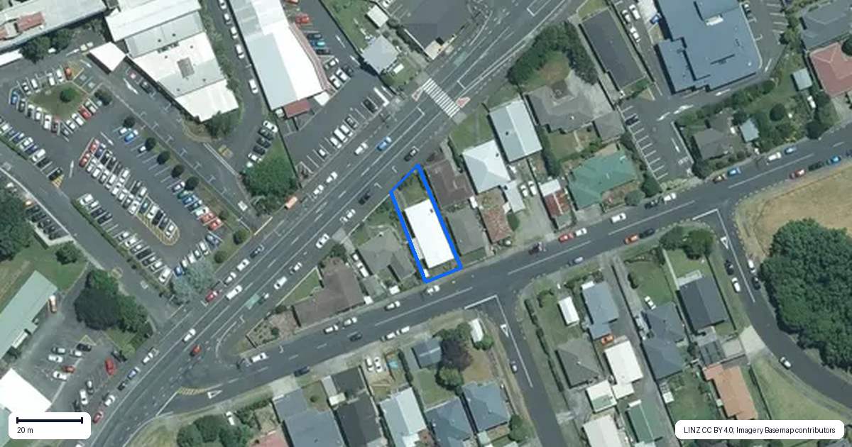 Property context map for 113A Tukapa Street, Westown, New Plymouth