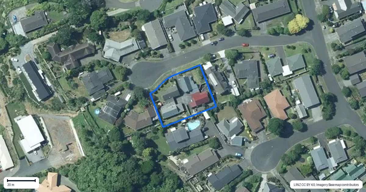 Property context map for 9A Tamati Place, Merrilands, New Plymouth