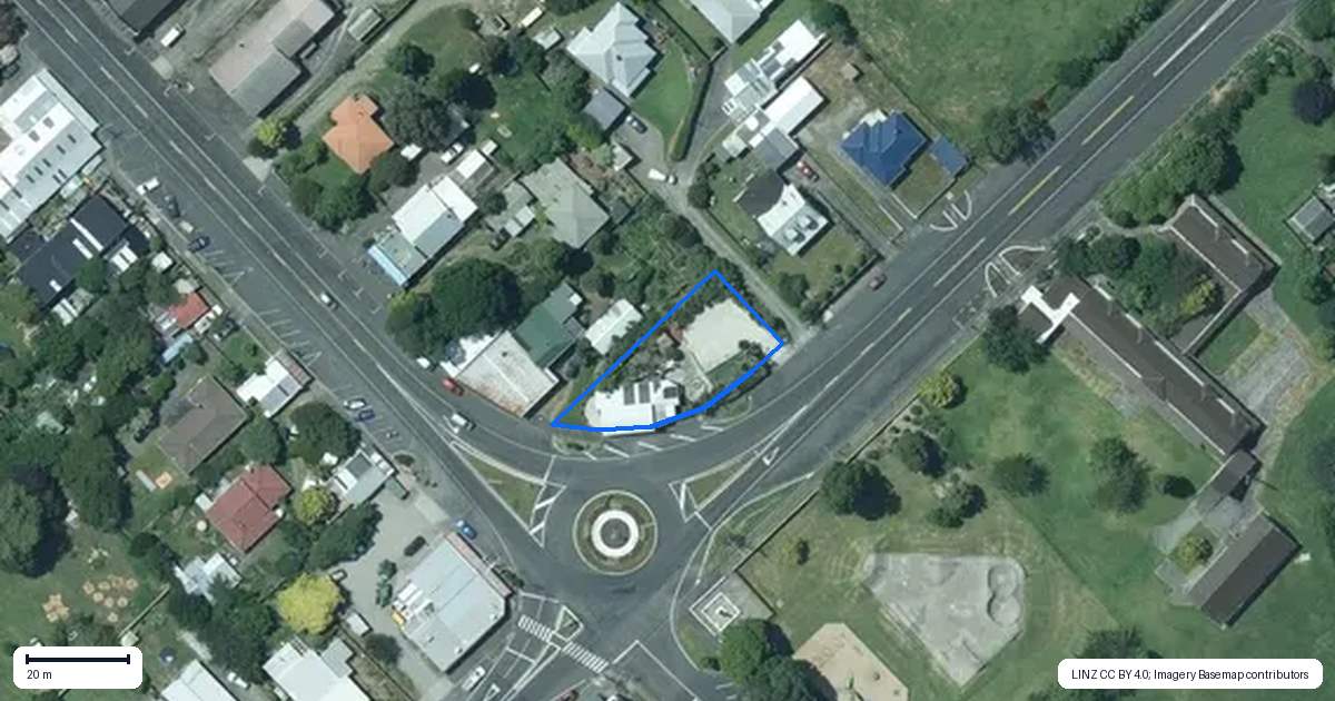 Property context map for 69 Carthew Street, Okato