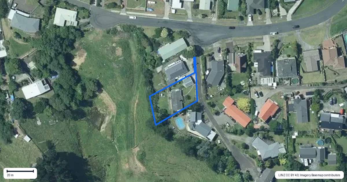 Property context map for 17A St Ives Grove, Whalers Gate, New Plymouth