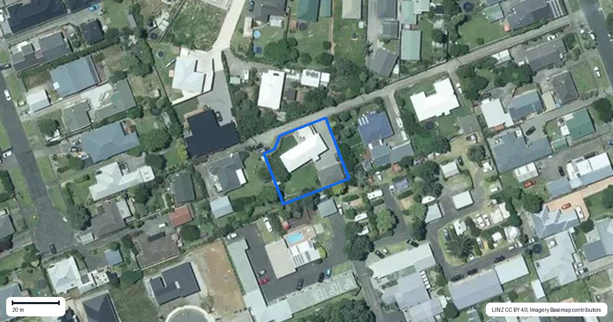 Property context map for 40C Fitzroy Road, Fitzroy, New Plymouth
