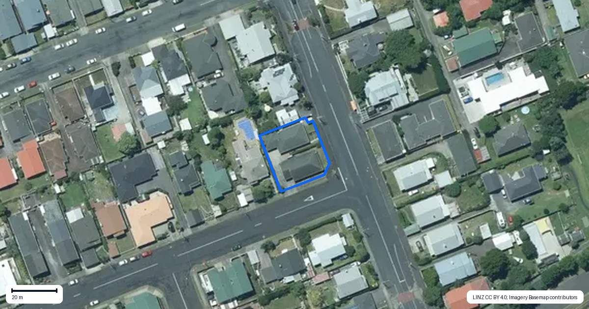 Property context map for 41 Ngaio Street, Strandon, New Plymouth