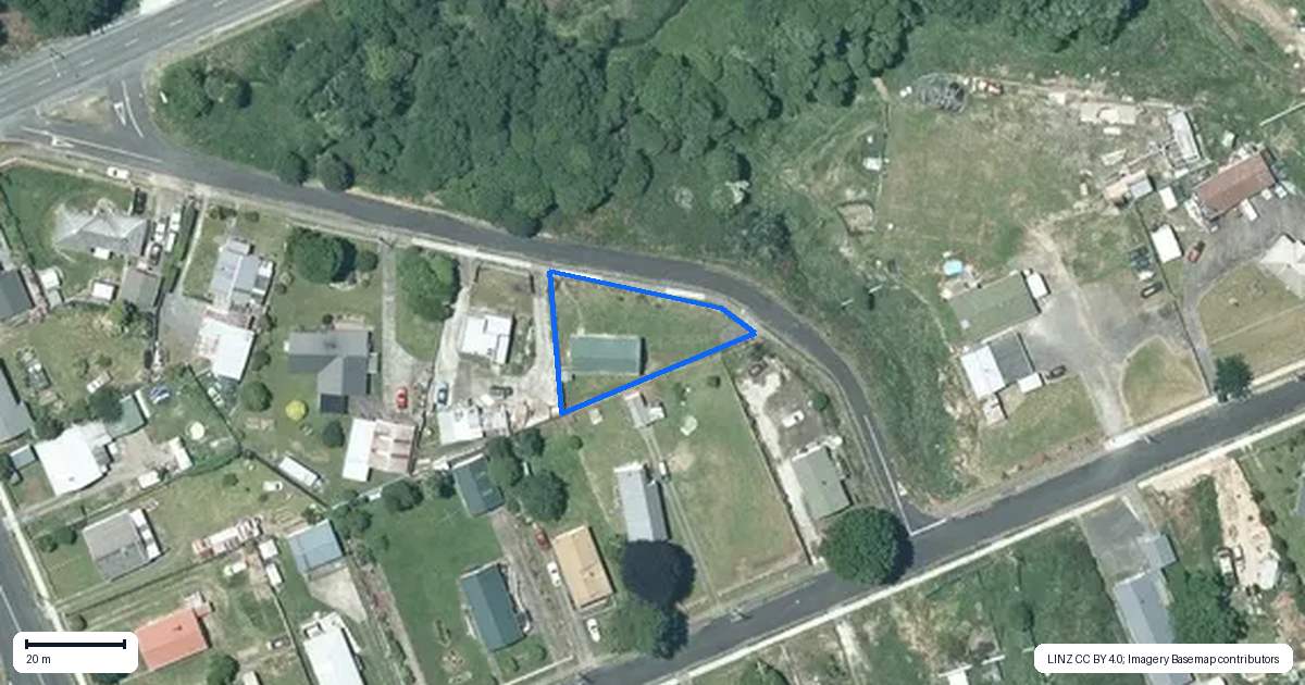 Property context map for 12 Murcott Terrace, Maniaiti / Benneydale, Te Kuiti