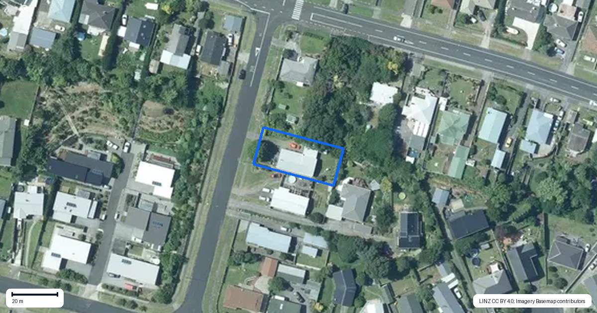Property context map for 5 Poharama Place, Marfell, New Plymouth